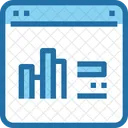 Online Makreting Graph Icon