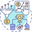 Marketing Attribution Campaign Icon