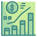 Marketing Graph Advertising Benefit Graph Marketing Icon