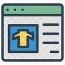 Marketplace Online Shopping Icon