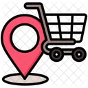 Marketplace Location Shopping Icon