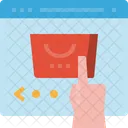 Shopping Bag Online Icon