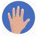 Hand Gesture Married Icon