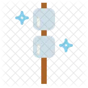 Marshmallow Sugar Candy Icon