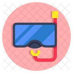 Máscara de snorkel  Icono