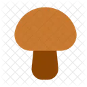 Mashroom Vegetable Pea Symbol