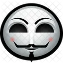 Guy Fawkes Mask Vendetta Icon