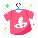 Masquerade Shirt Tee Shirt Half Sleeves Symbol