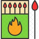 Matchbox Matches Matchstick Icon