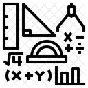 Mathematic Lesson Calculate Icon