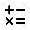 Mathematic Calc Calculate Icon