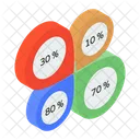 Mathematical Chart Numeric Chart Circle Chart Icon