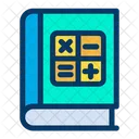 Maths Book Text Book Icon