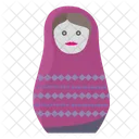 Matreshka Jouet Femme Icône