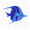 Maurisches Idol Fisch Wasser Symbol