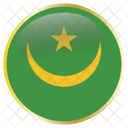 Mauritania Flag Icon