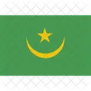 Mauritanie National Pays Icône