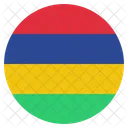 Mauritius National Country Icon