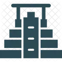 Beruhmte Orte Wahrzeichen Maya Pyramide Symbol