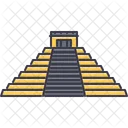 Maya Pyramide Gebaude Symbol