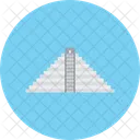 Maya Pyramide Denkmal Wahrzeichen Symbol