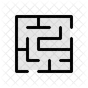 Maze Labyrinth Puzzle Icon