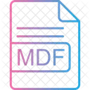 Mdf File Format Icon