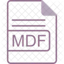 Mdf File Format Icon