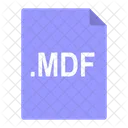 Mdf File Format Icon