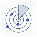 Mdr Icon Managed Detection Response Threat Monitoring Icône