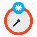 Measure Snowfall  Icon