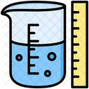 Measurement Beaker Ruler Icon