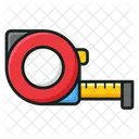 Measuring Tape Meter Tape Construction Tape Icon