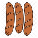 Sausage Fast Food Junk Food Icon