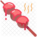 Meatball Skewer Fishball Icon