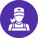 Mechanic Character Avatar Icon