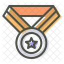 Medal Winner Champion Icon