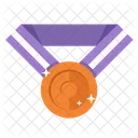 Medalha De Bronze Premio Cobre Ícone