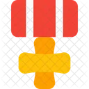 Medalha de escudo cruzado  Ícone