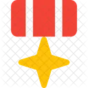 Medalha estrela cruzada  Ícone