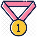 Medalha de primeiro lugar  Ícone