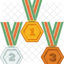 Medalha Esporte Icone Ícone