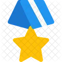 Medalha estrela  Ícone