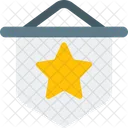 Medalha estrela  Ícone