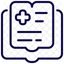 本、ブケ、健康 アイコン
