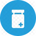 Medical Bottle Plus Icon