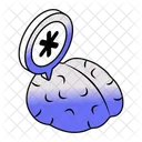 Medical Brain Mental Health Healthcare Mind Icon