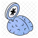 Medical Brain Mental Health Brain Health Icon