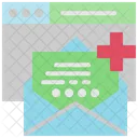 Medical E Mail E Mail Medication Icon