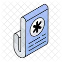 Medical Paper Document Business Icon